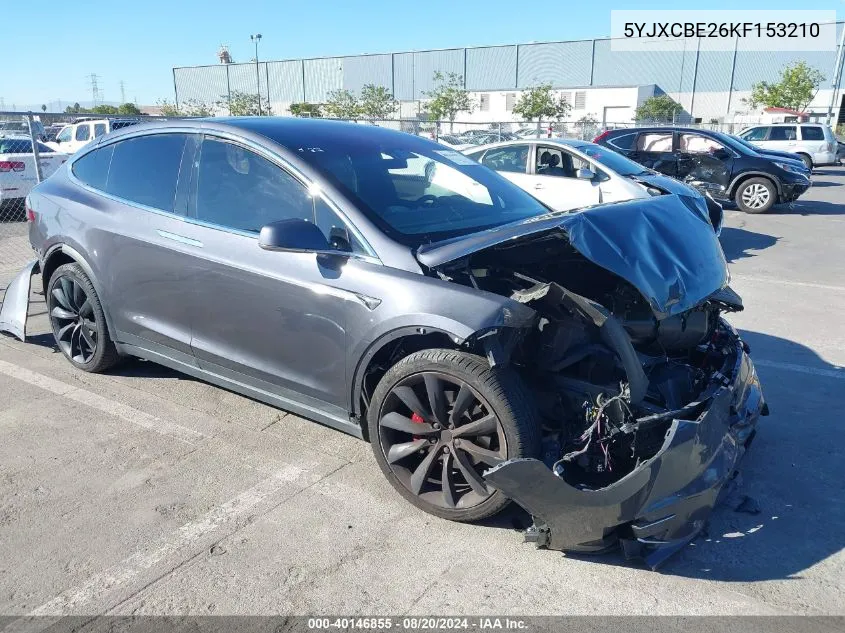 5YJXCBE26KF153210 2019 Tesla Model X