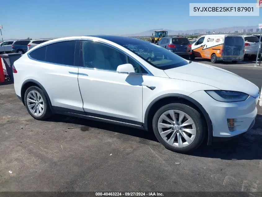 5YJXCBE25KF187901 2019 Tesla Model X 100D/75D/Long Range