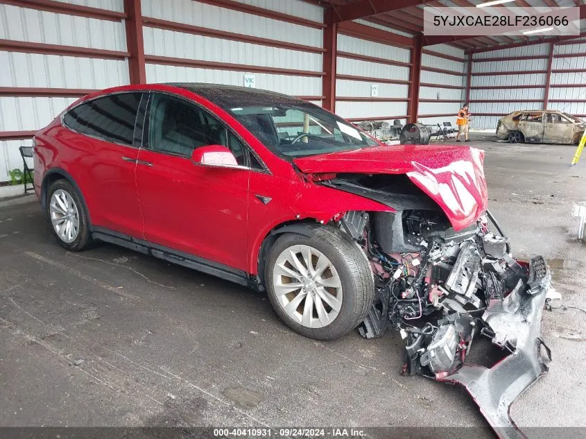 5YJXCAE28LF236066 2020 Tesla Model X