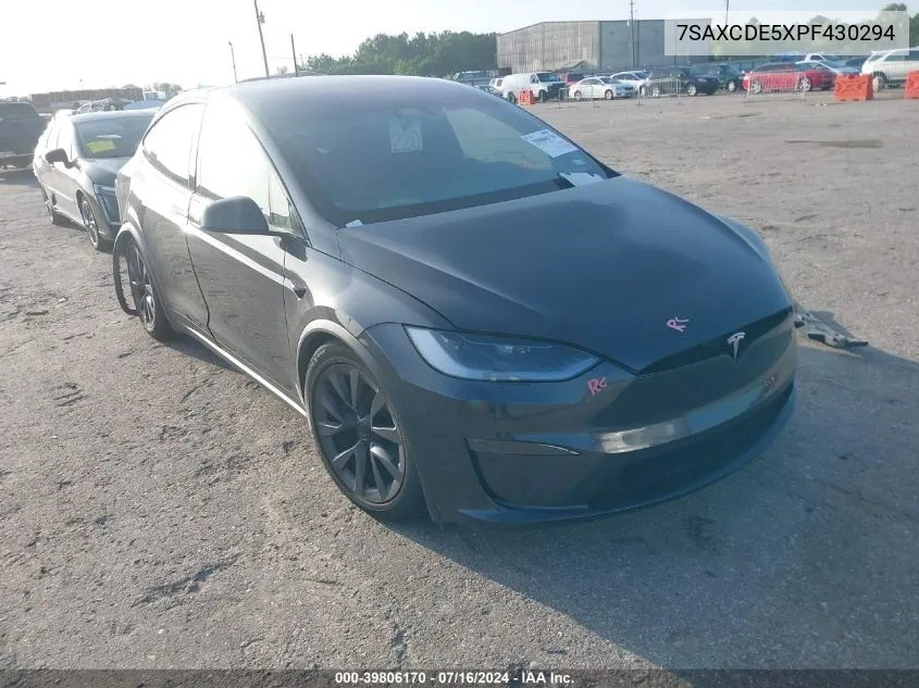 7SAXCDE5XPF430294 2023 Tesla Model X