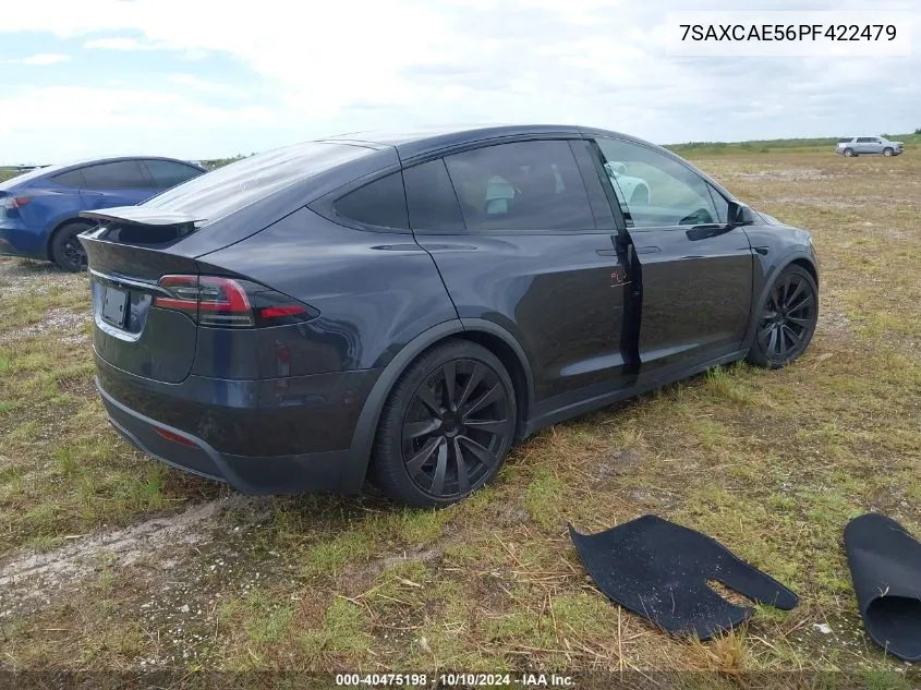 2023 Tesla Model X VIN: 7SAXCAE56PF422479 Lot: 40475198