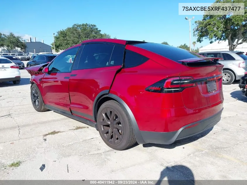 7SAXCBE5XRF437477 2024 Tesla Model X