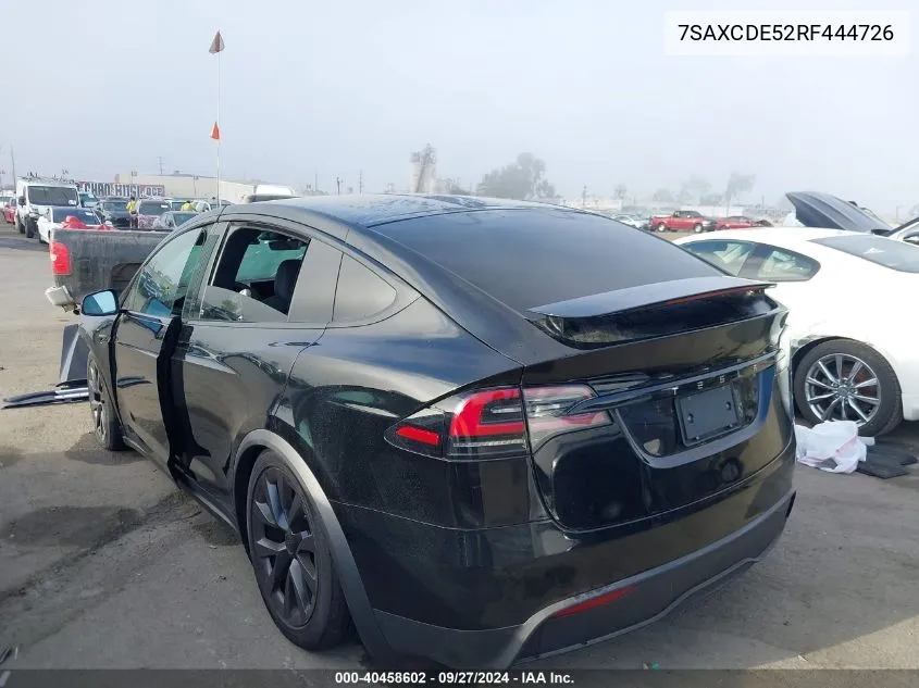 7SAXCDE52RF444726 2024 Tesla Model X Long Range