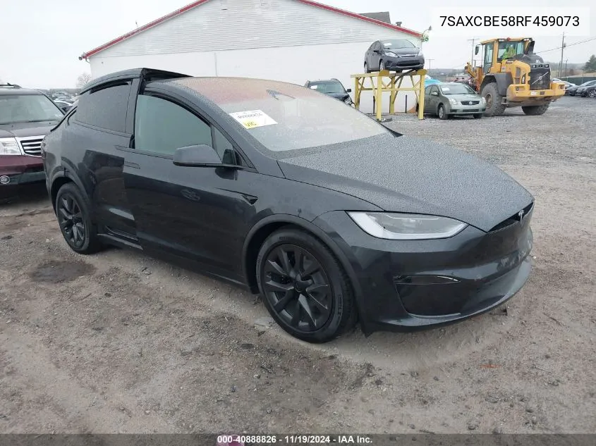 2024 Tesla Model X Long Range VIN: 7SAXCBE58RF459073 Lot: 40888826