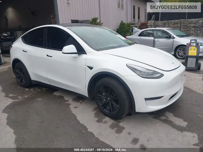 5YJYGDEE2LF055808 2020 Tesla Model Y Long Range Dual Motor All-Wheel Drive