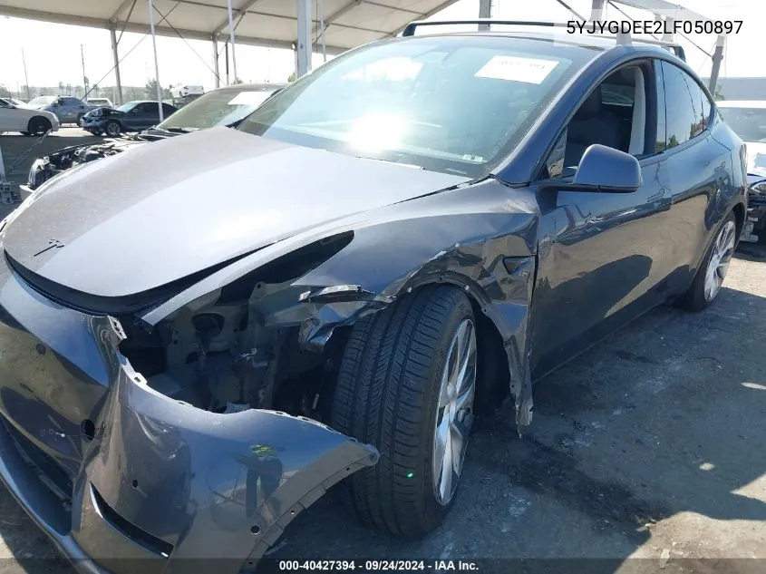 5YJYGDEE2LF050897 2020 Tesla Model Y