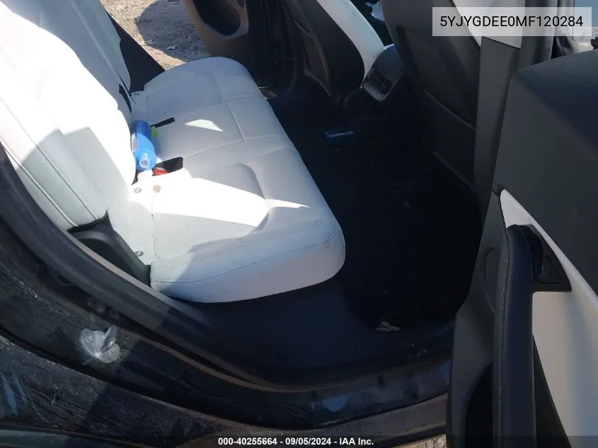 5YJYGDEE0MF120284 2021 Tesla Model Y