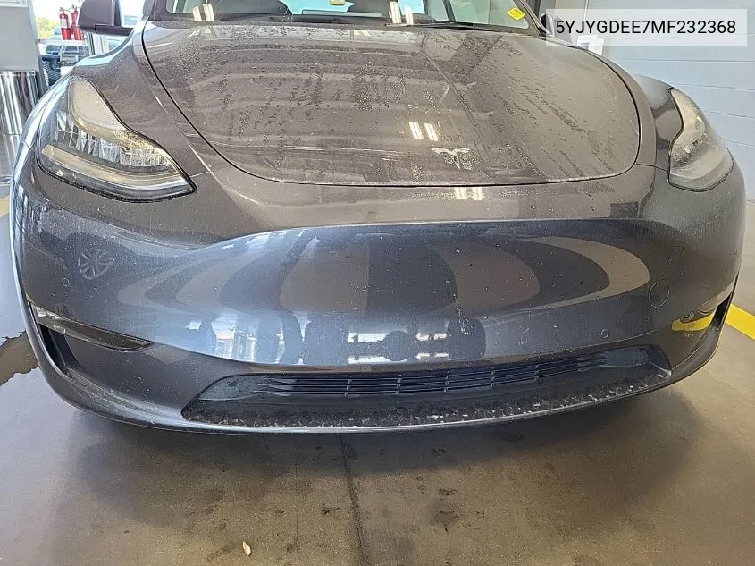 2021 Tesla Model Y VIN: 5YJYGDEE7MF232368 Lot: 40671597