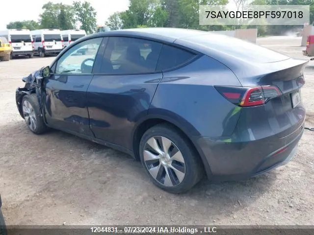 7SAYGDEE8PF597018 2023 Tesla Model Y