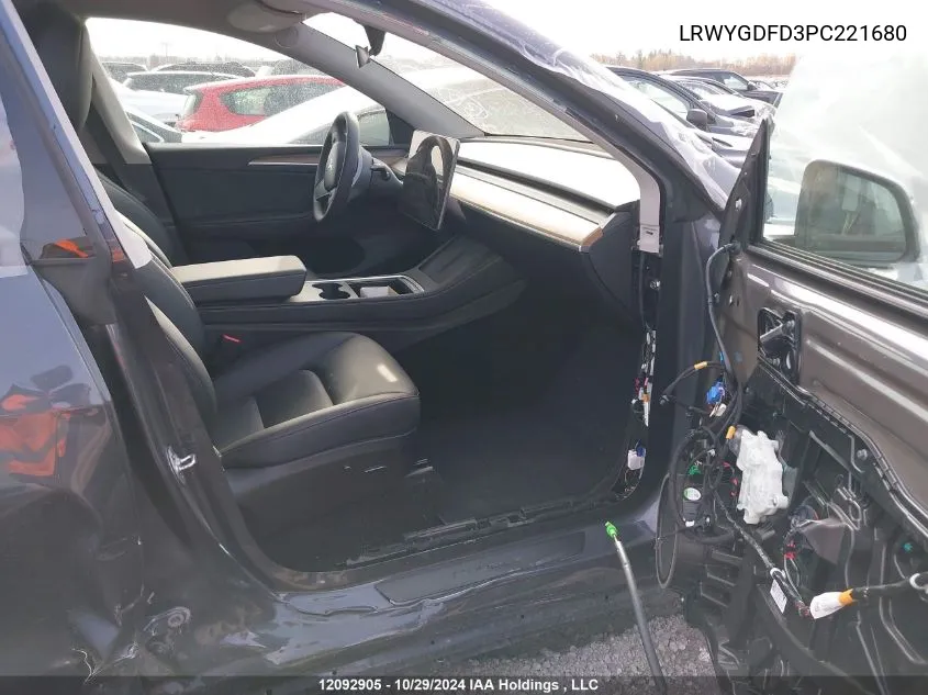 LRWYGDFD3PC221680 2023 Tesla Model Y