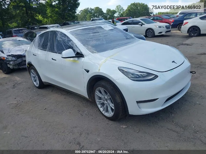 7SAYGDEE3PA146902 2023 Tesla Model Y