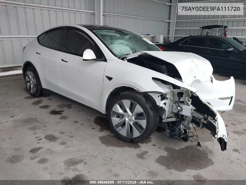 7SAYGDEE9PA111720 2023 Tesla Model Y