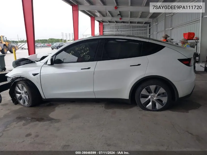 7SAYGDEE9PA111720 2023 Tesla Model Y