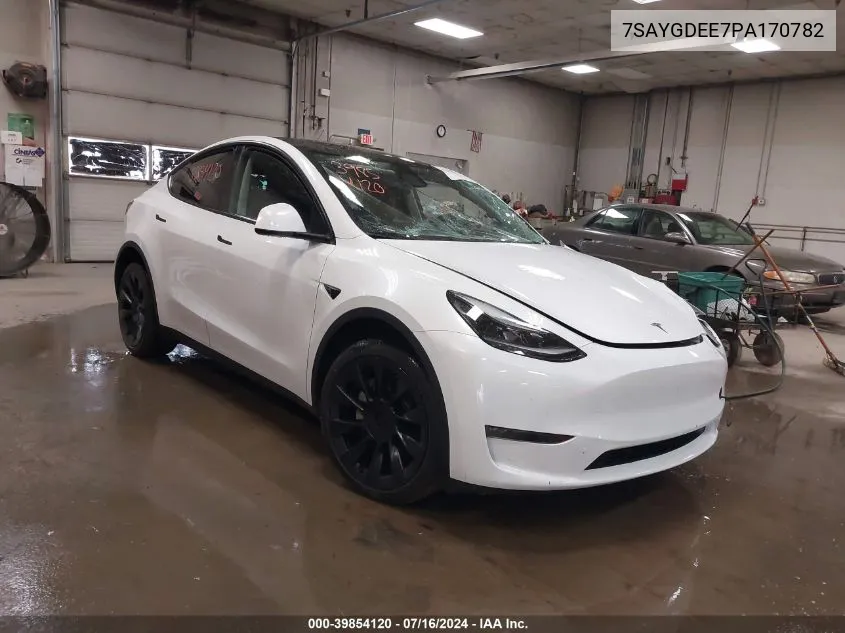 7SAYGDEE7PA170782 2023 Tesla Model Y Awd/Long Range Dual Motor All-Wheel Drive