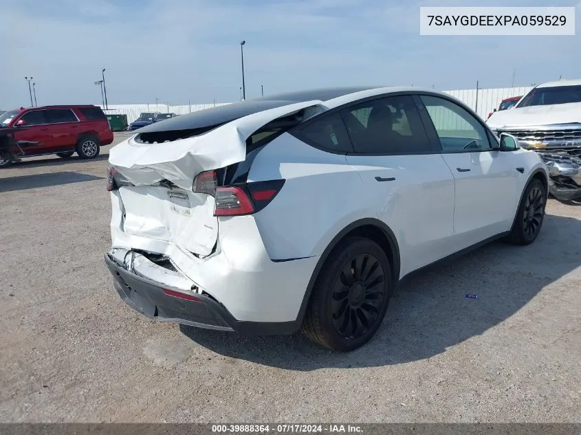 7SAYGDEEXPA059529 2023 Tesla Model Y