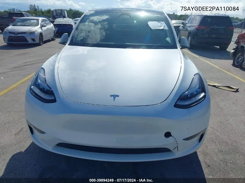 7SAYGDEE2PA110084 2023 Tesla Model Y