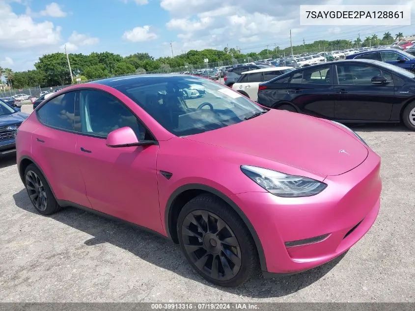 7SAYGDEE2PA128861 2023 Tesla Model Y