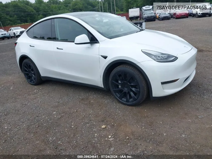 7SAYGDEE7PA054465 2023 Tesla Model Y Awd/Long Range Dual Motor All-Wheel Drive