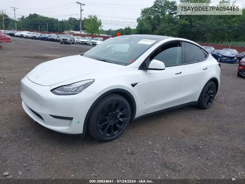 7SAYGDEE7PA054465 2023 Tesla Model Y Awd/Long Range Dual Motor All-Wheel Drive