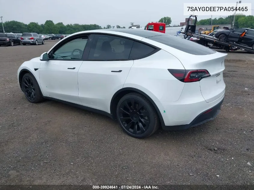 7SAYGDEE7PA054465 2023 Tesla Model Y Awd/Long Range Dual Motor All-Wheel Drive