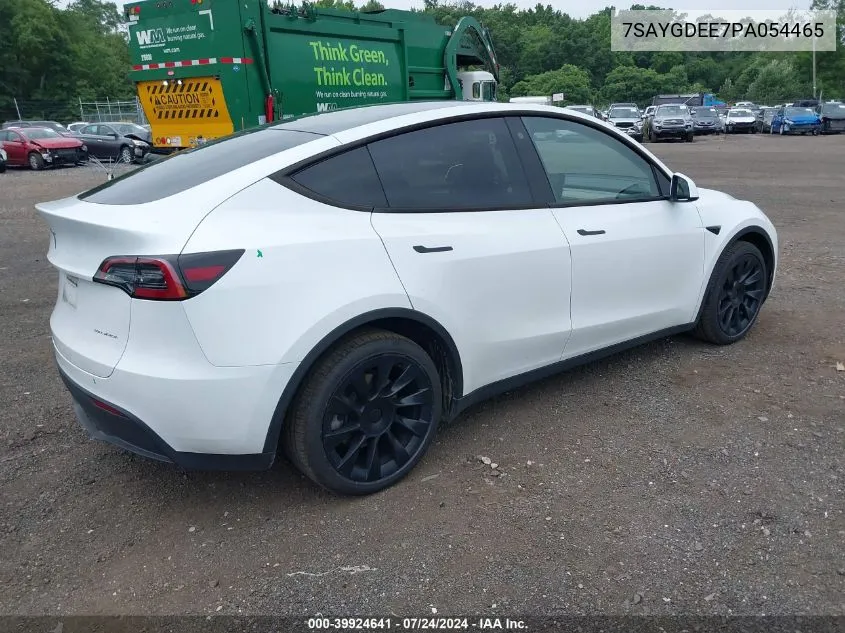 7SAYGDEE7PA054465 2023 Tesla Model Y Awd/Long Range Dual Motor All-Wheel Drive