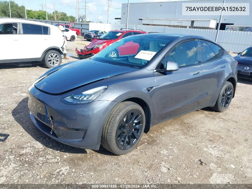 7SAYGDEE8PA152632 2023 Tesla Model Y Awd/Long Range Dual Motor All-Wheel Drive