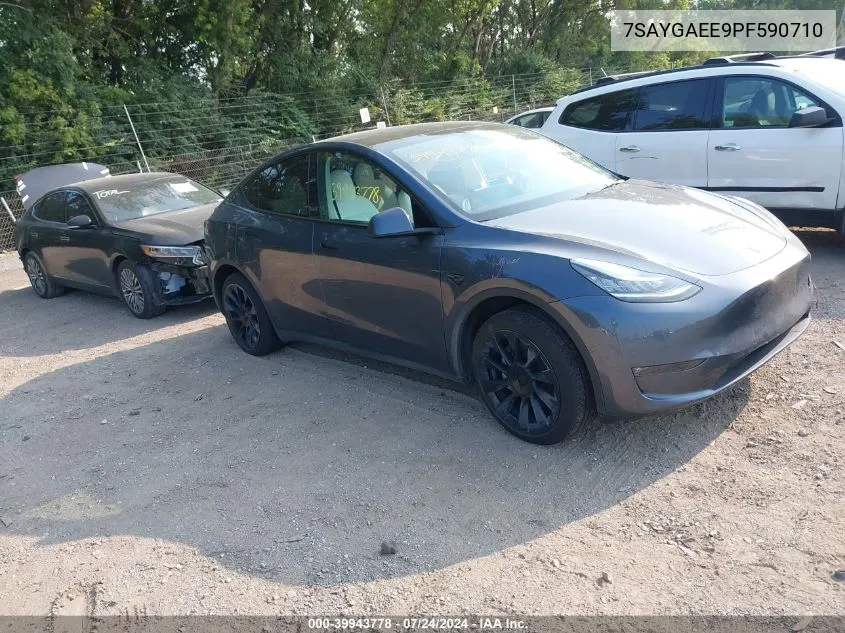 7SAYGAEE9PF590710 2023 Tesla Model Y Awd/Long Range Dual Motor All-Wheel Drive