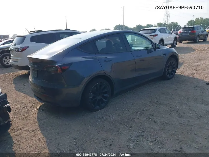 7SAYGAEE9PF590710 2023 Tesla Model Y Awd/Long Range Dual Motor All-Wheel Drive