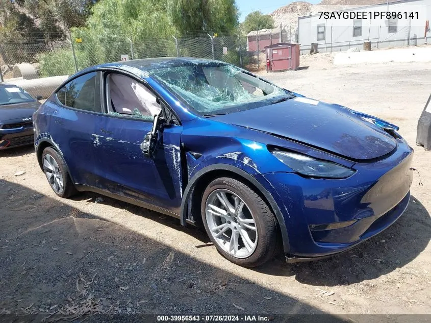 7SAYGDEE1PF896141 2023 Tesla Model Y Awd/Long Range Dual Motor All-Wheel Drive