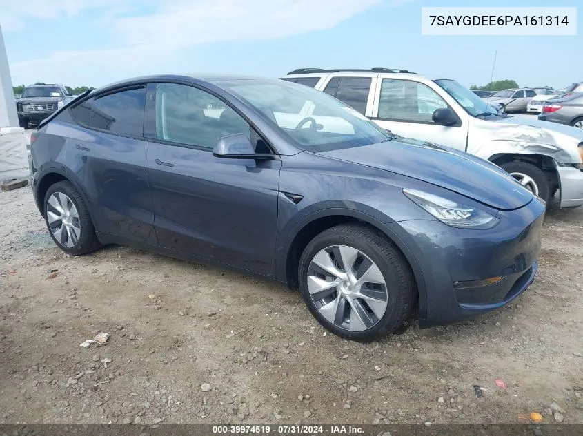 7SAYGDEE6PA161314 2023 Tesla Model Y Awd/Long Range Dual Motor All-Wheel Drive