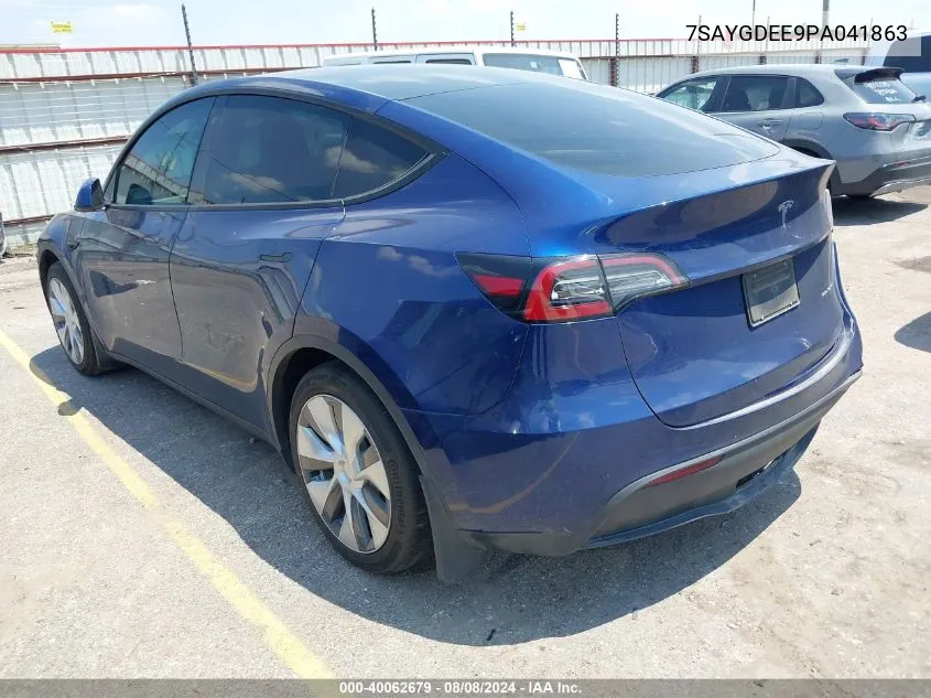 7SAYGDEE9PA041863 2023 Tesla Model Y