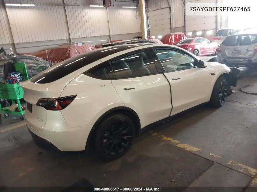 7SAYGDEE9PF627465 2023 Tesla Model Y Awd/Long Range Dual Motor All-Wheel Drive