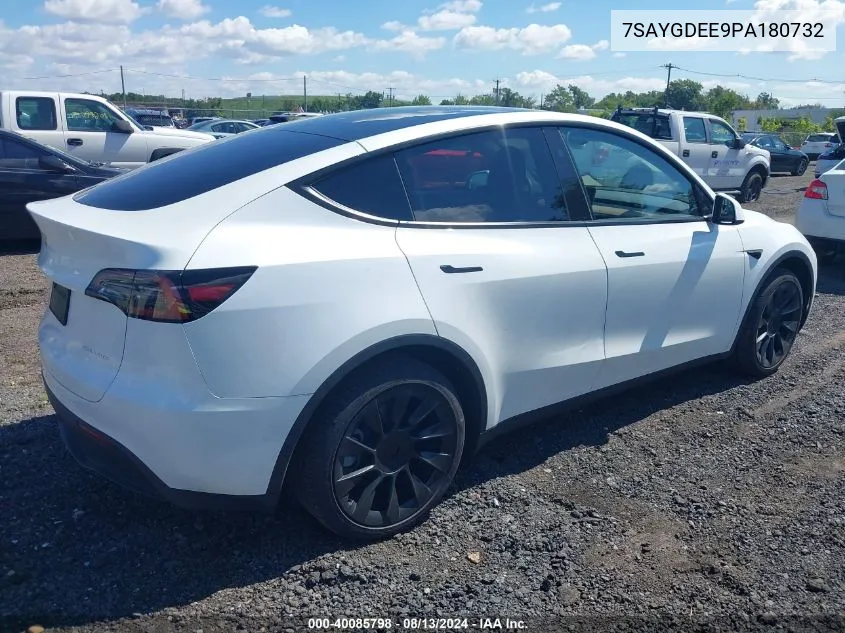 7SAYGDEE9PA180732 2023 Tesla Model Y