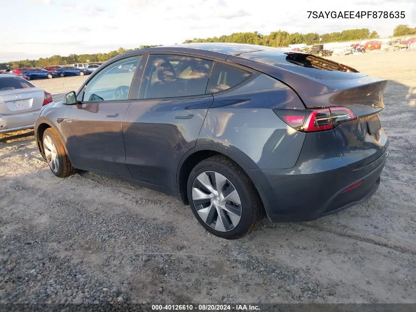 7SAYGAEE4PF878635 2023 Tesla Model Y