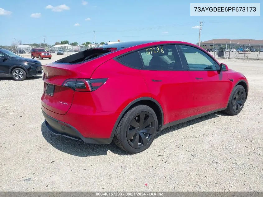 7SAYGDEE6PF673173 2023 Tesla Model Y