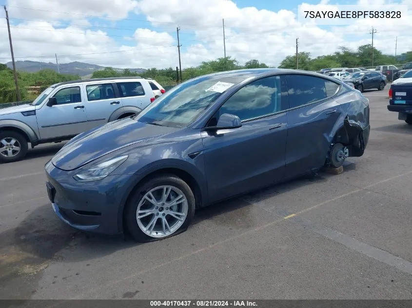 7SAYGAEE8PF583828 2023 Tesla Model Y