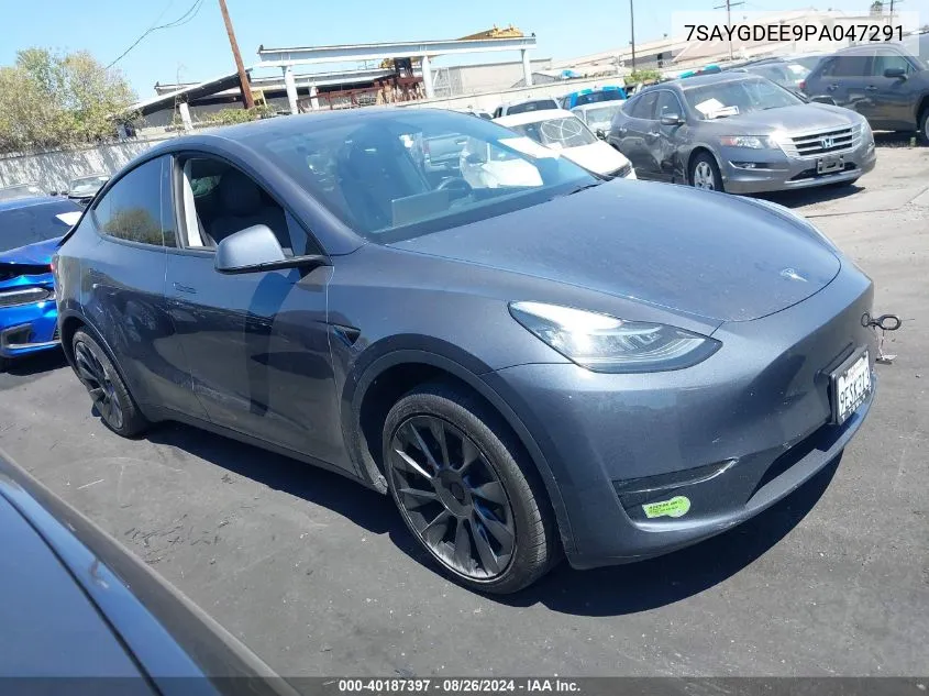 7SAYGDEE9PA047291 2023 Tesla Model Y Awd/Long Range Dual Motor All-Wheel Drive