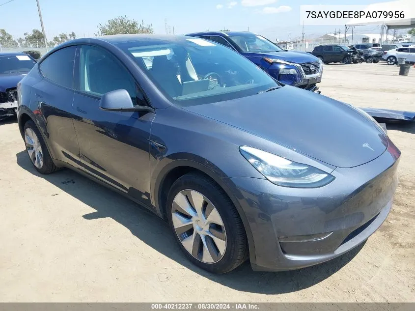 7SAYGDEE8PA079956 2023 Tesla Model Y Awd/Long Range Dual Motor All-Wheel Drive