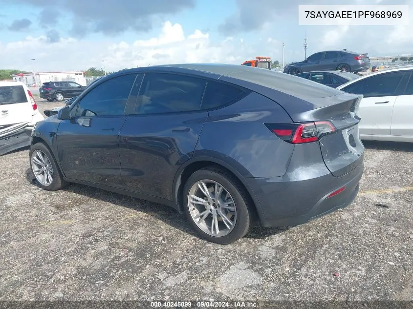 7SAYGAEE1PF968969 2023 Tesla Model Y