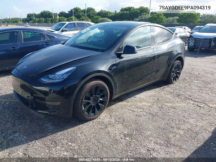 7SAYGDEE9PA094319 2023 Tesla Model Y