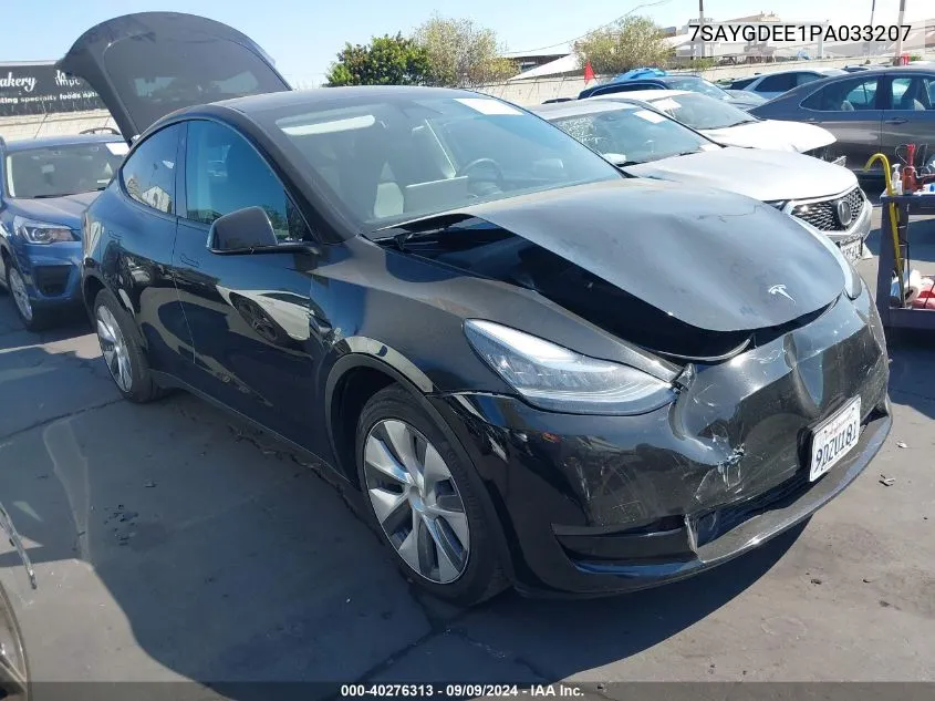 7SAYGDEE1PA033207 2023 Tesla Model Y Awd/Long Range Dual Motor All-Wheel Drive