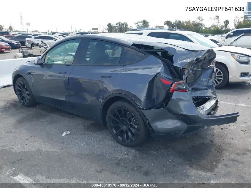 7SAYGAEE9PF641638 2023 Tesla Model Y