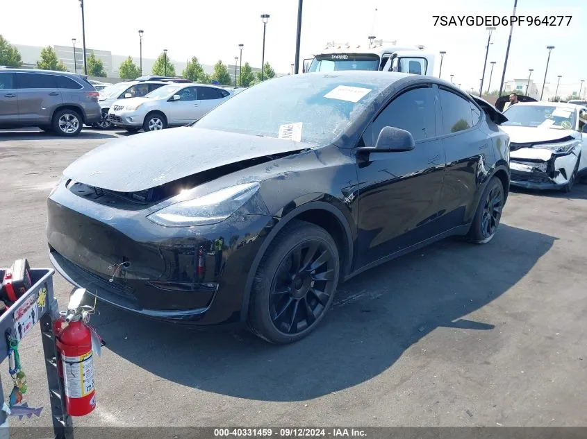 7SAYGDED6PF964277 2023 Tesla Model Y