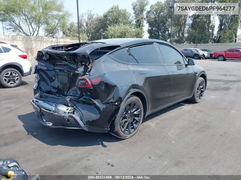 7SAYGDED6PF964277 2023 Tesla Model Y