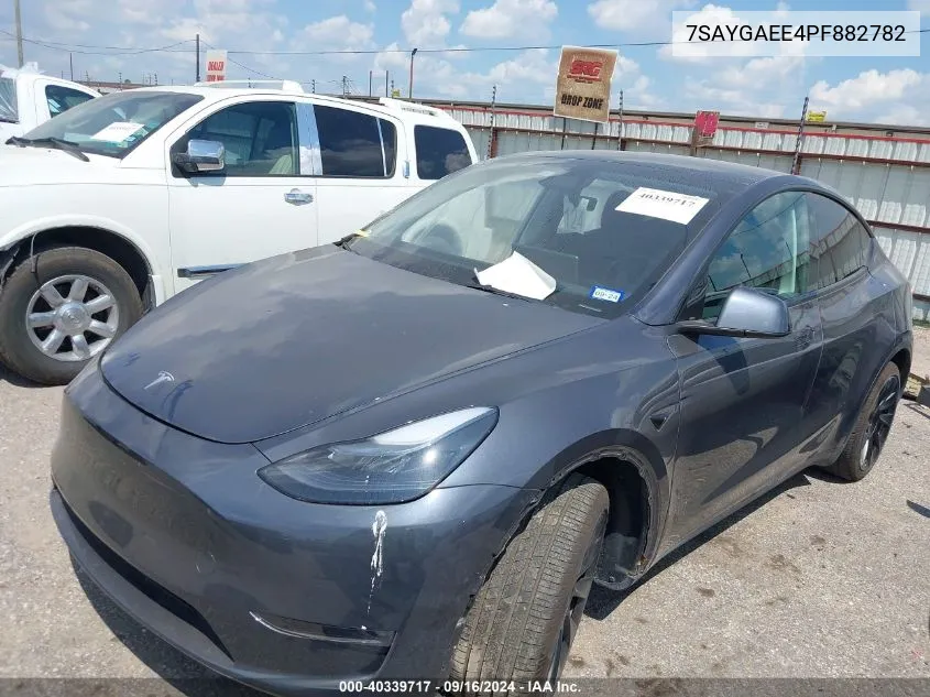 7SAYGAEE4PF882782 2023 Tesla Model Y