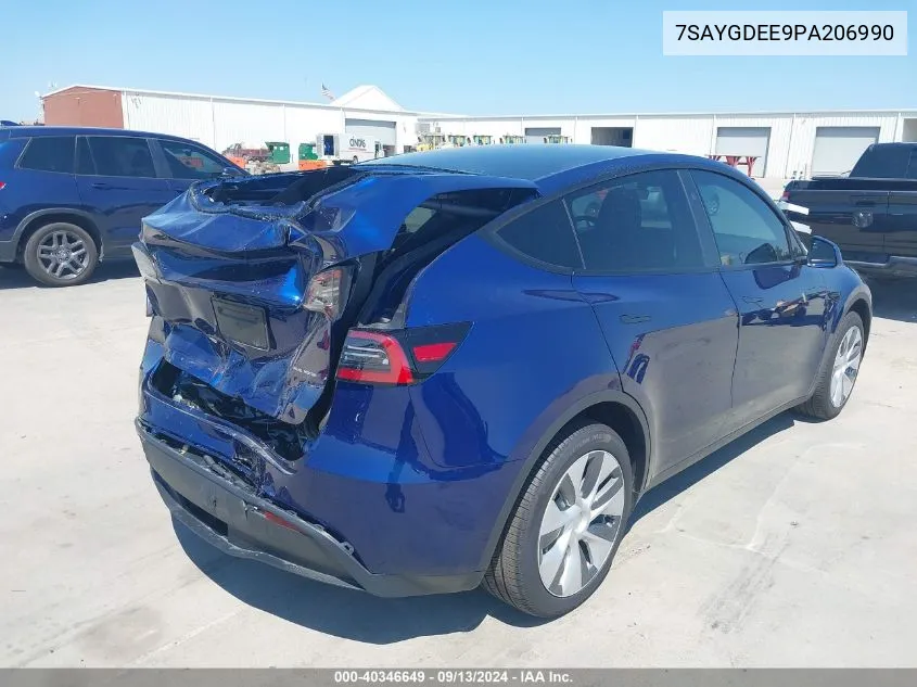 7SAYGDEE9PA206990 2023 Tesla Model Y