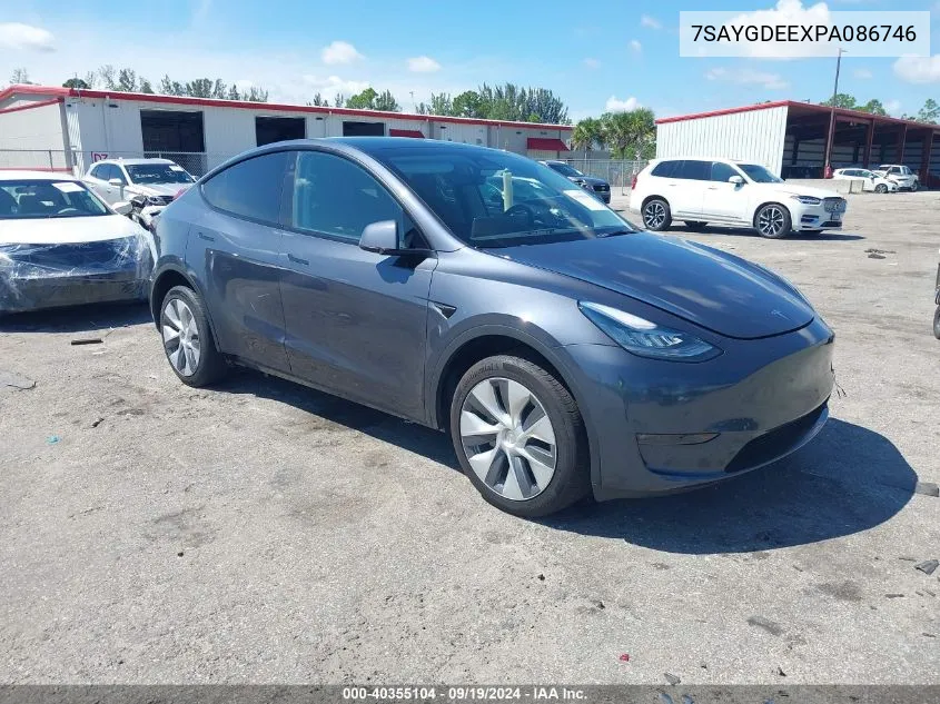 7SAYGDEEXPA086746 2023 Tesla Model Y Awd/Long Range Dual Motor All-Wheel Drive