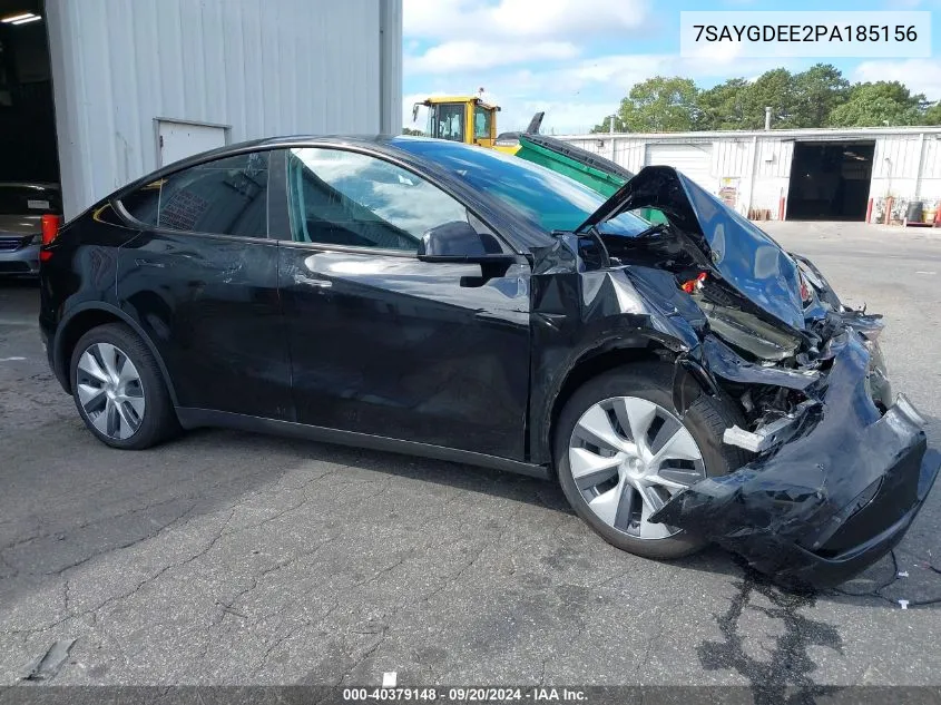 7SAYGDEE2PA185156 2023 Tesla Model Y Awd/Long Range Dual Motor All-Wheel Drive