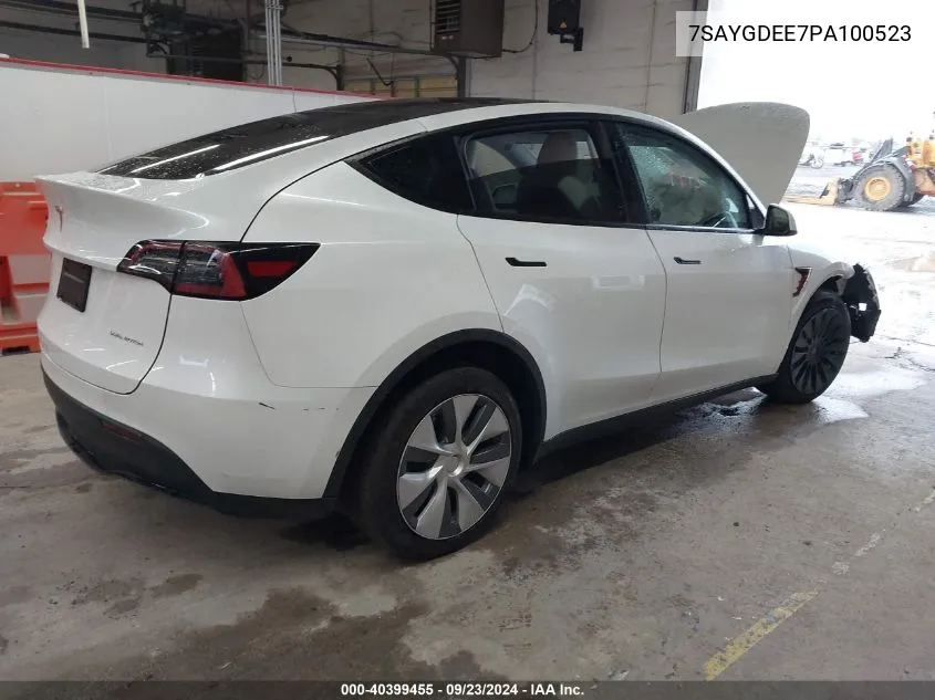 7SAYGDEE7PA100523 2023 Tesla Model Y