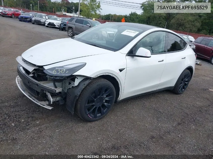 7SAYGAEEXPF695529 2023 Tesla Model Y